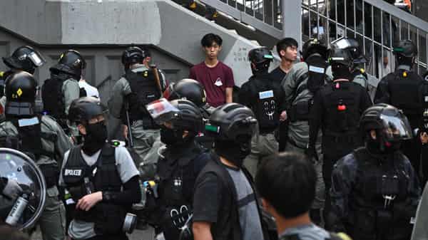 HONG KONG-CHINA-POLITICS-UNREST