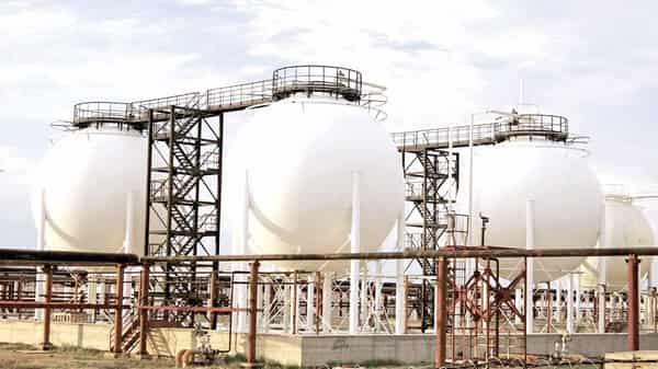 Gas-storage-plant