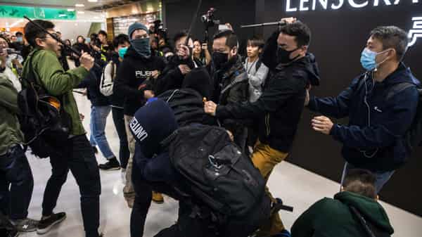 HONG KONG-CHINA-POLITICS-UNREST