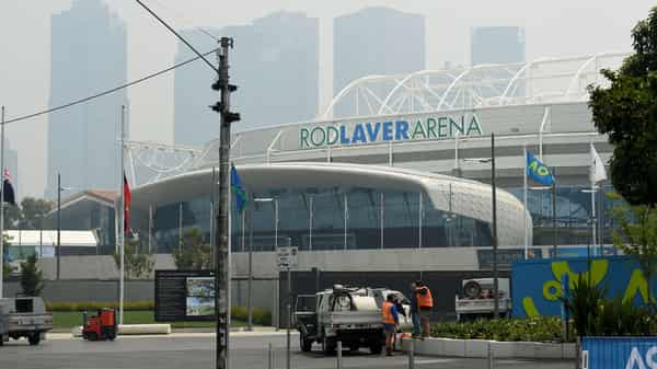 TENNIS-AUS-OPEN-FIRE