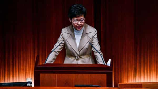 HONG KONG-CHINA-POLITICS-UNREST