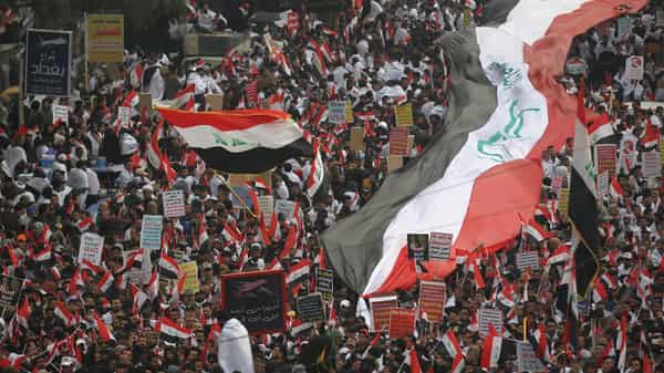 IRAQ-US-POLITICS-PROTEST