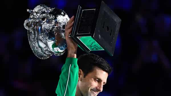 TENNIS-AUS-OPEN-PODIUM