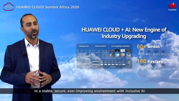 3 – George Thomas, Senior Solutions Manager of HUAWEI CLOUD Africa Region