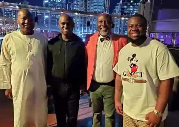 Hushpuppi with PDP members