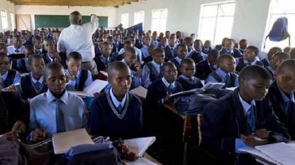students in a Nigerian classroom