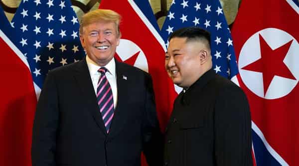 From left, President Donald Trump meets with Kim Jong-un, the North Korean leader, in Hanoi, Vietnam, on Wednesday, Feb. 27, 2019.