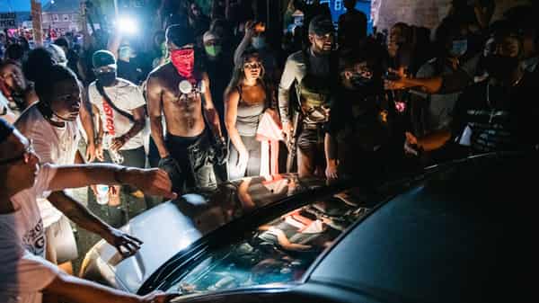 Protests Erupt After Kenosha, WI Police Shoot Black Man 7 Times In The Back