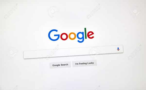 Google USA search page.