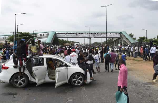 NIGERIA-CRIME-POLICE-DEMO