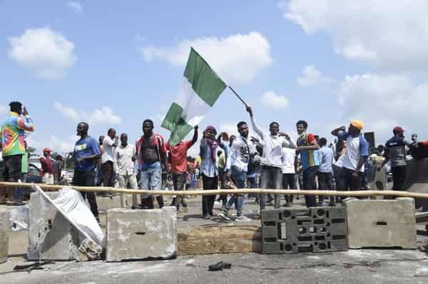 NIGERIA-CRIME-POLICE-DEMO
