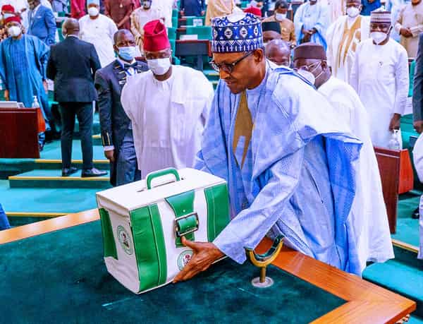 Buhari presenting 2021 budget
