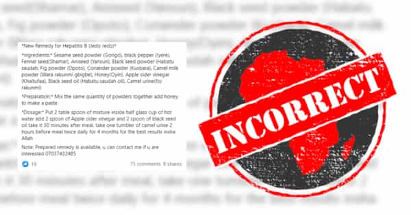 hepatitis B Africa Check