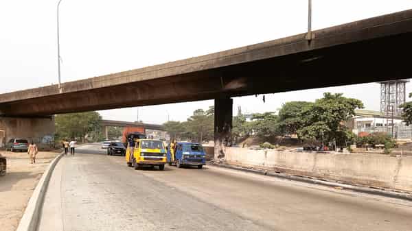 Airport bridge closure