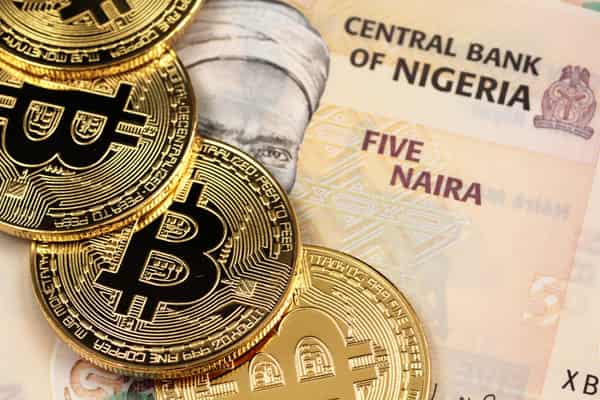 Bitcoin versus the Naira. Photo WeeTracker
