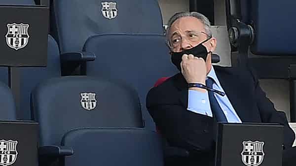 Foot: le président du Real Madrid Florentino Perez positif au Covid-19