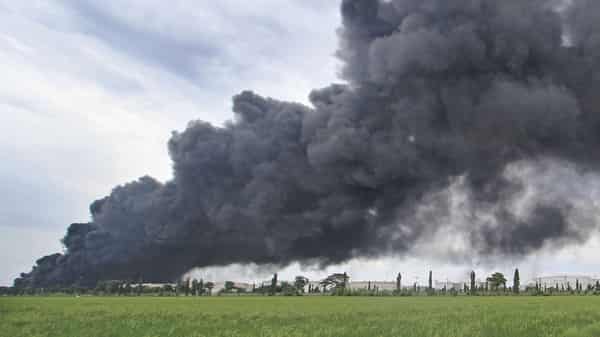 INDONESIA-REFINERY-ACCIDENT-FIRE