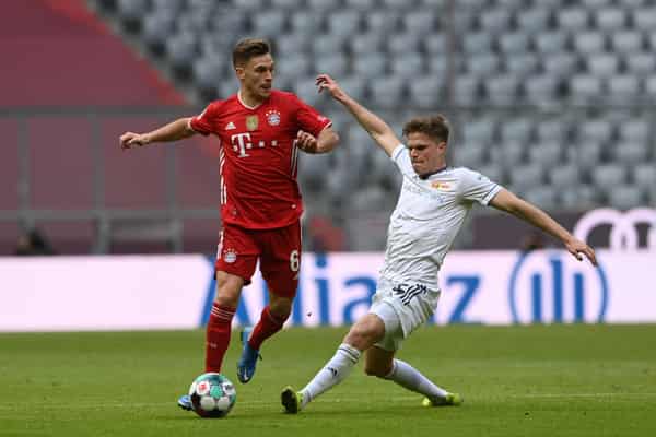 Football: Bundesliga – day 28: Bayern Munich v 1. FC Union Berlin