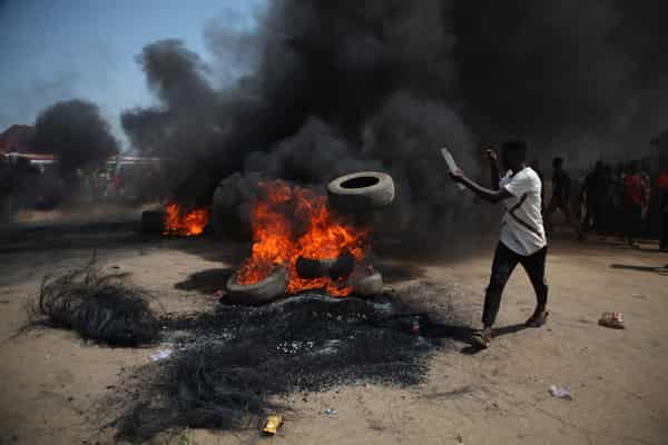 NIGERIA-UNREST-DEMONSTRATION-KIDNAPPING