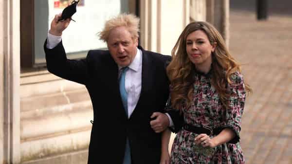 FILES-BRITAIN-POLITICS-WEDDING-JOHNSON