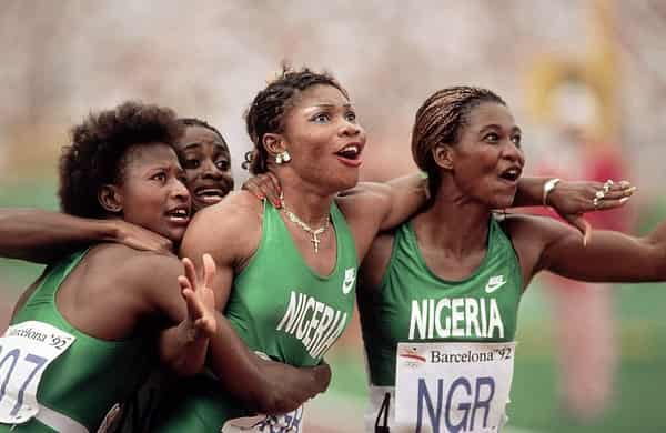 Nigeria-Relay-Team-Barcelona-1992-Olympics