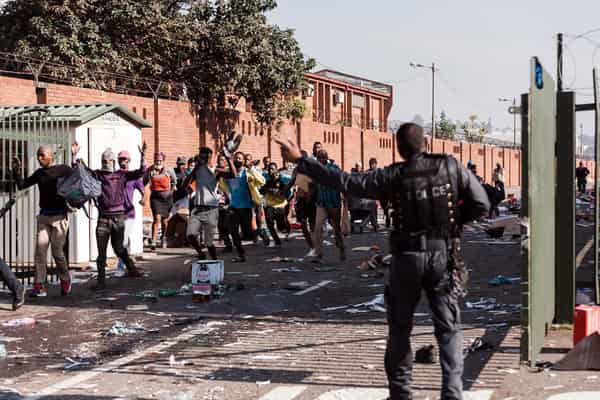 SAFRICA-POLITICS-UNREST