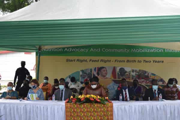 Ghana’s First Lady Advocates for Good Nutrition