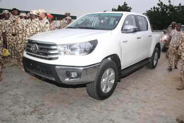 COAS donates vehicles to sergeants