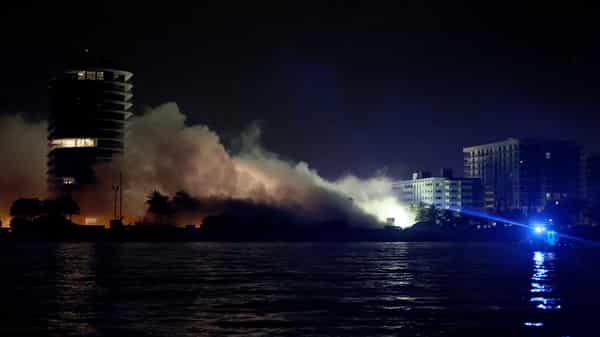 Over One Hundred Missing After Residential Building In Miami Area Partially Collapses