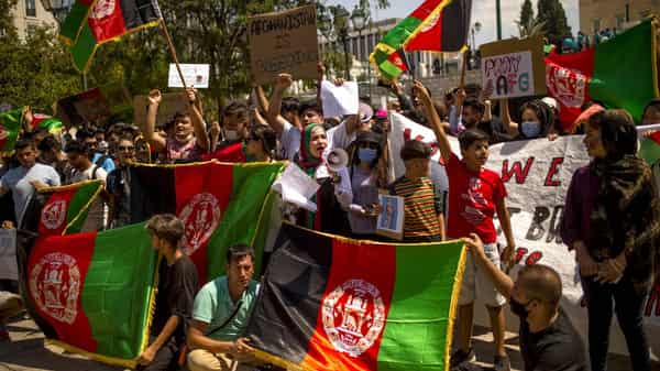 GREECE-AFGHANISTAN-DEMO