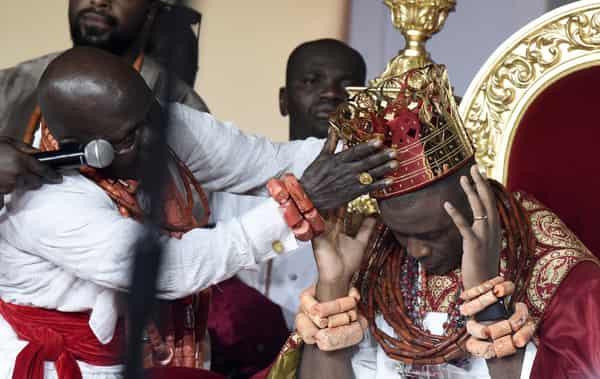 NIGERIA-CULTURE-OLI-CORONATION