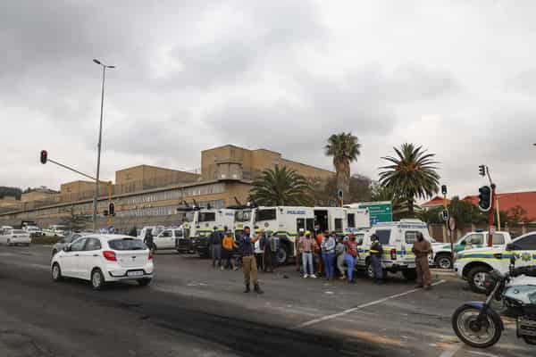 SAFRICA-POLITICS-DEMONSTRATION