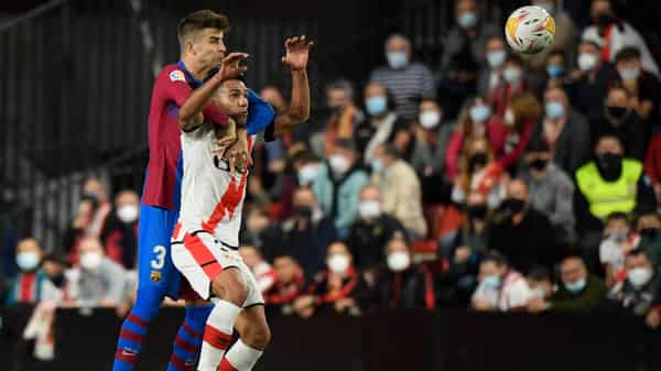 FBL-ESP-LIGA-RAYO VALLECANO-BARCELONA