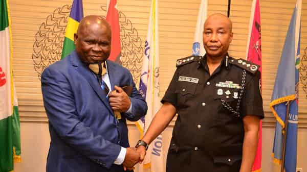 Pastor Muoka & I.G, Usman Alkali Baba