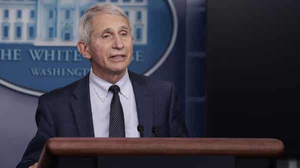 Jen Psaki Is Joined By Dr. Fauci For White House Press Briefing