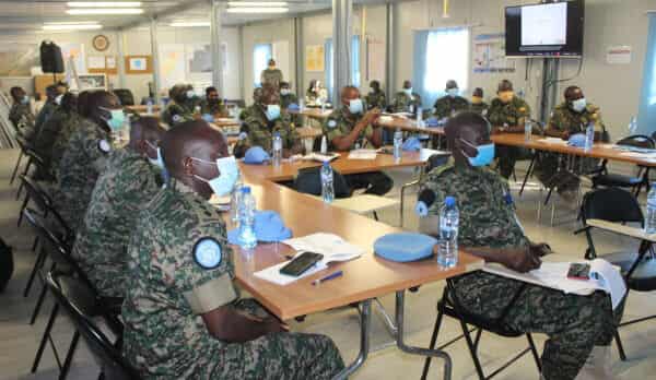 Twenty-Eight United Nations Guard Unit (UNGU) Personnel Complete Mission Induction Training