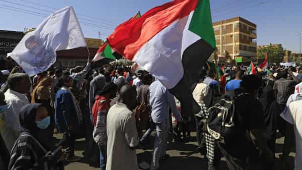 SUDAN-POLITICS-PROTEST