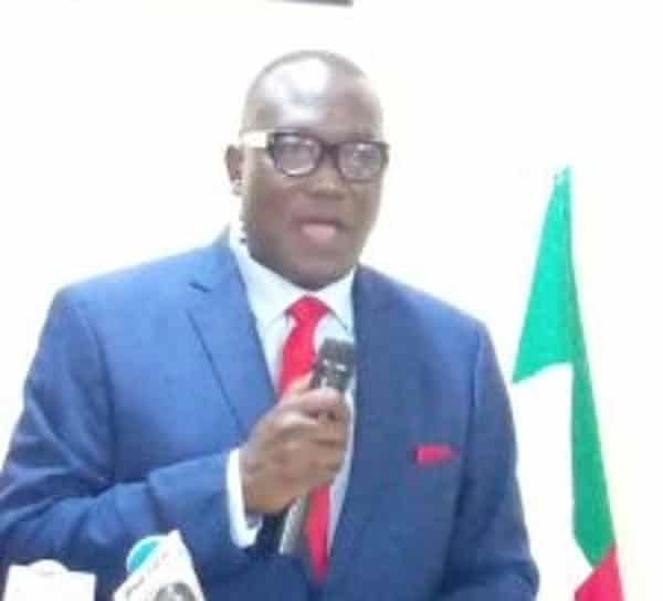 Dr Wisdom Osagiede, a retired U.S Army Colonel declaring for 2023 presidential aspiration on Thursday in Benin