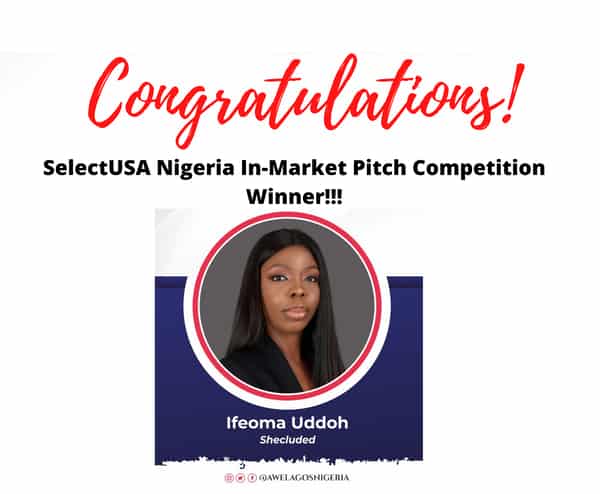 Ifeoma Uddoh, Winner of the Pitch Competition