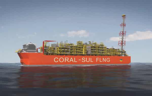 First Gas Introduced to Coral-Sul Floating Liquefied Natural Gas (FLNG) from Mozambique’s Coral South Field
