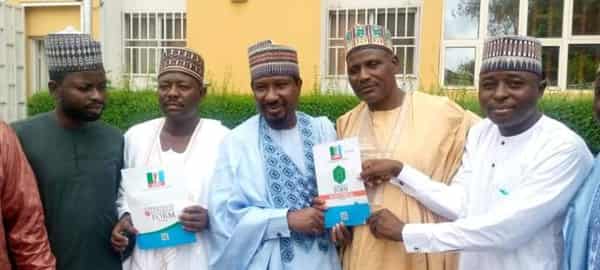 Senator Barau I. Jibrin, representing Kano North senatorial district.