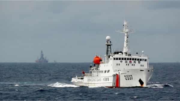Chinese coastguard vessels