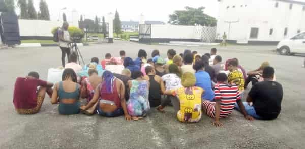 Cross-section-of-teenage-prostitutes-rescued-by-Navy-NAPTIP-operatives-in-Port-Harcourt