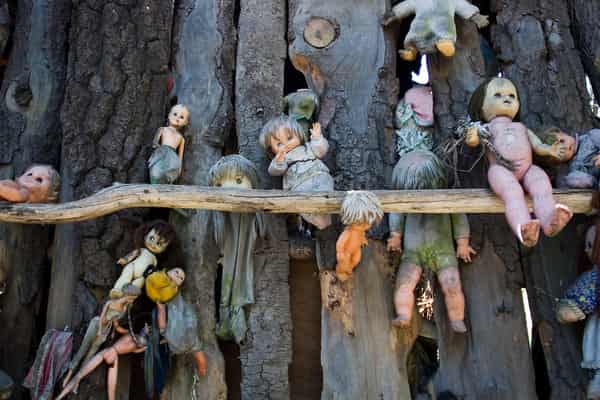 The island of the dead dolls. Photo Ivan Gonzalez photography