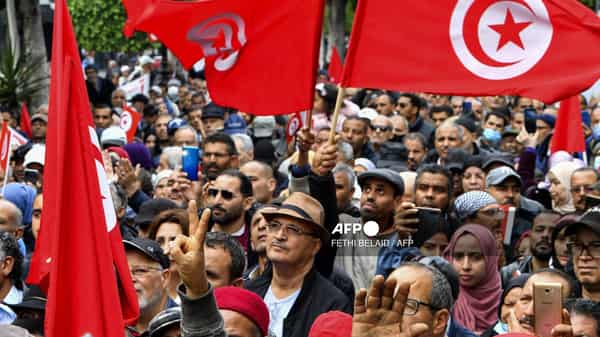 TUNISIA-POLITICS-ELECTIONS-DEMO-OPPOSITION
