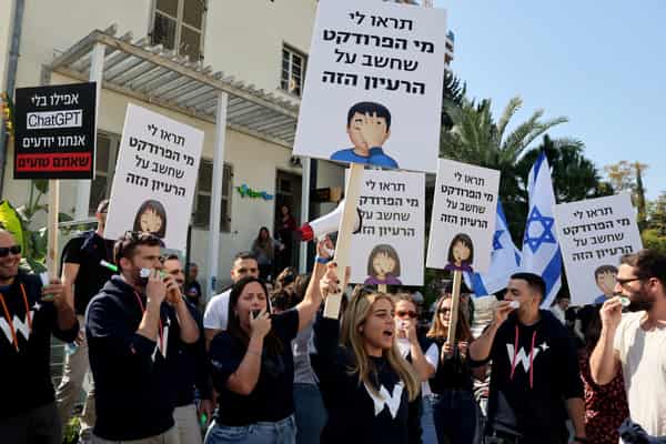 ISRAEL-GOVERNMENT-TECH-DEMO