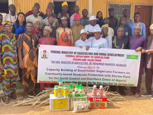 Beneficiaries of a Federal government capacity building programme in Ilorin on Tuesday