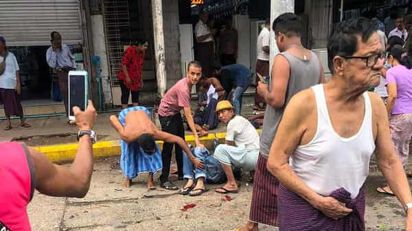 Myanmar bomb blast