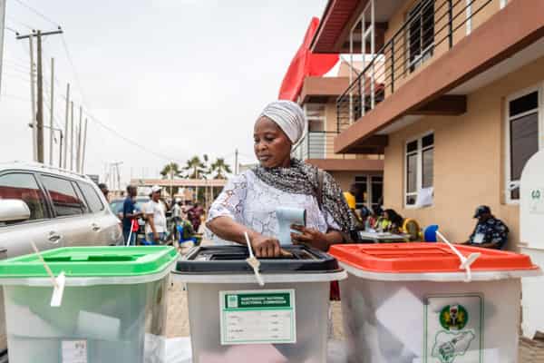 NIGERIA-ELECTION-VOTE
