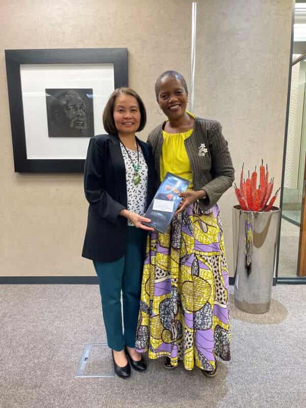 Philippines Ambassador Calls on the Department of International Relations (DIRCO) Chief Director for the Southern African Development Community (SADC)